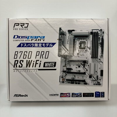 【秋葉原本店】中古  ASRock B760 Pro RS WiFi White (B760 1700 ATX DDR5) 3410014202 