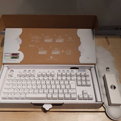 【鹿児島店】中古  Logicool G715WL-LN (無線 ｹﾞｰﾐﾝｸﾞｷｰﾎﾞｰﾄﾞ) 158795 