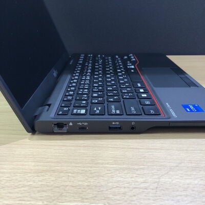 【甲府飯田店】中古  FUJITSU LIFEBOOK U6312/K (INTEL Core i5 1245U /16GB/SSD256GB/-/オンボード/13.3/1920x1080/Wi-Fi/WEBCAM/W11H64/MicrosoftOffice H&B 2024付) 181332 