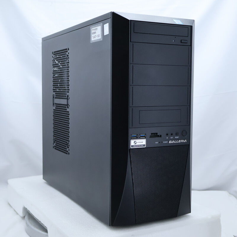 中古 THIRDWAVE GALLERIA KT(Intel Core i7 8700/16GB DDR4 (PC4
