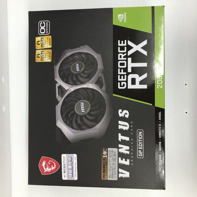 【徳島住吉店】中古  MSI GeForceRTX2060 VENTUS 6G OC(RTX2060 6G GDR6) 138899 