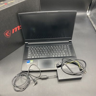 【熊本浜線店】中古  msi GF63-Thin-11UC(i7-11800H/16GB/SSD512GB/RTX3050/W11P) 5370000281 
