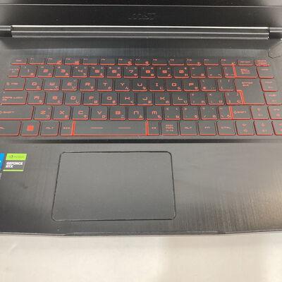 【神戸・三宮店】中古  MSI Thin GF63 12VF (i5-12450H/16GB/SSD512GB/RTX4060/W11H) 3430006070 