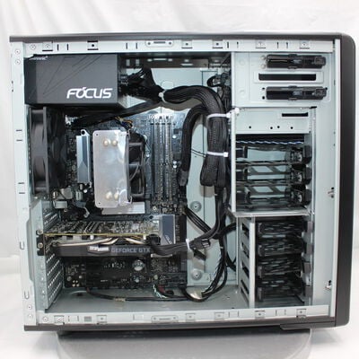 【通販センター】中古  TSUKUMO G-GEAR(Intel Core i5 9400/16GB DDR4 (PC4)/SSD2TB/BD-RE/NVIDIA GeForce GTX 1660 Ti 6GB/W11H64 MAR) 195685 