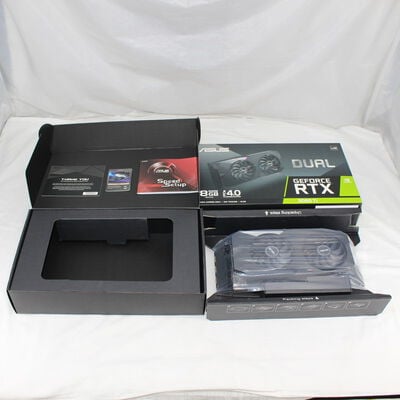 中古  ASUS DUAL-RTX3060TI-8G-V2（RTX 3060 Ti 8GB） 3480033430 