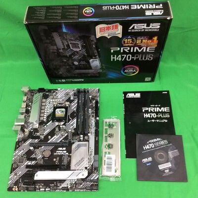 【川崎店】中古  ASUS PRIME H470-PLUS (H470 1200 ATX DDR4) 142783 
