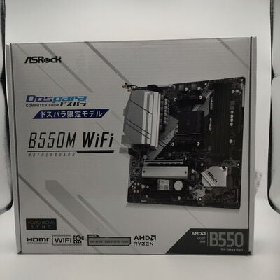 【佐賀南部バイパス店】中古  ASRock B550M WiFi (B550 AM4 mATX DDR4) 5250001140 