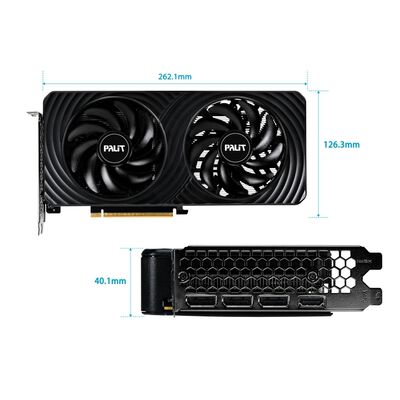 Palit  NE65050019P1-GB2070D (GeForce RTX 5050 Dual 8GB) 