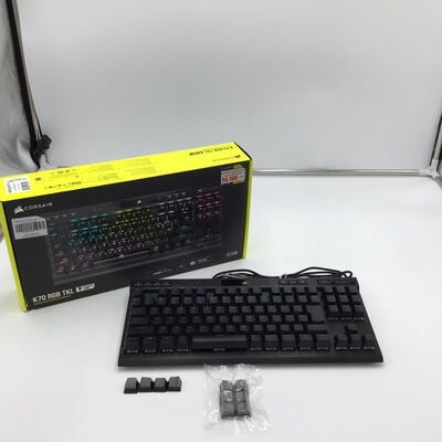 【白山FM松任店】中古  CORSAIR USB-C K70 RGB TKL CHAMPION MX Cherry MX Speed 4950001072 