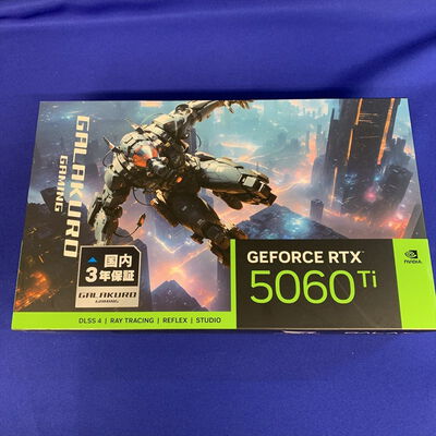 【横浜駅前店】中古  玄人志向 GG-RTX5060Ti-E16GB/OC/DF (RTX5060Ti 16G) 178243 