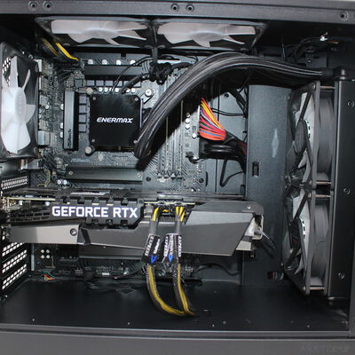 【通販センター】中古  インバースネット FRONTIER(Intel Core i7 12700F/32GB DDR4 (PC4)/SSD500GB/なし/NVIDIA GeForce RTX 3080 10GB/W11H64 MAR) 198132 