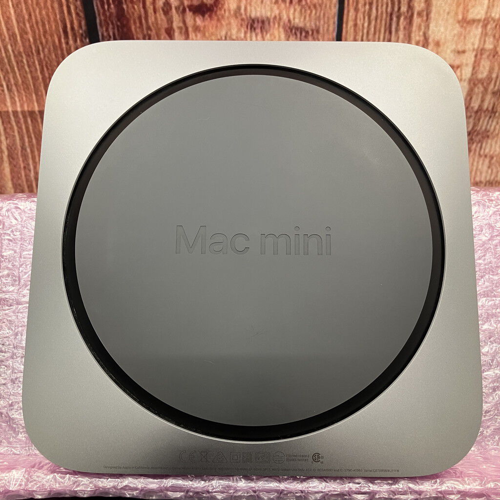 中古 Apple Mac mini 2018 （Core i3 3.6GHz/8GB/128GB） MRTR2J/A