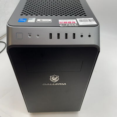 【大分店】中古  GALLERIA RM5C-R36T(i5 12400/16GB/SSD500GB/RTX3060Ti/W11H) 4860001594 