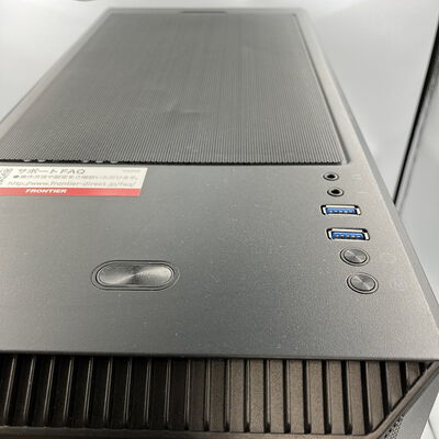 【新潟店】中古  FRONTIER FRGH-B760/WS1(i7 13700F/32GB/SSD512GB+1TB/RTX4070Ti/W11H) 3290007548 