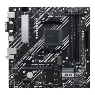 ASUS  PRIME A520M-A II (A520 AM4 MicroATX) 