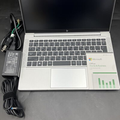 【熊本浜線店】中古  HP EliteBook 830 G8 MSO (Intel Core i5 1145G7 2.6GHz/16GB/SSD256GB/-/オンボード/13.3/1920x1080/Wi-Fi/WEBCAM/W11P/Microsoft Office Home and Business 2024) 190157 