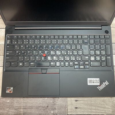 【広島店】中古  LENOVO Thinkpad E15 GEN2(Ryzen5 PRO 4650U/8GB/SSD256GB/なし/オンボード/15.6/1920&times;1080/W11P) 3320005262 