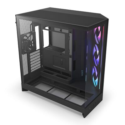 NZXT  H9 FLOW RGB CM-H92FB-R1 (E-ATX ガラス ブラック) 