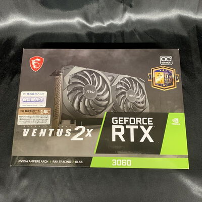 【横浜駅前店】中古  MSI GeForce RTX 3060 VENTUS 2X 12G OC (RTX3060 12GB) 144777 