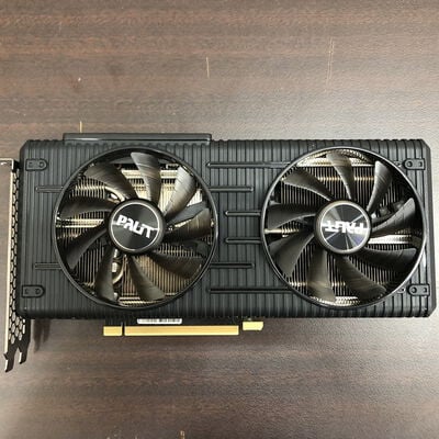 【福山ココローズ店】中古  Palit NE6306T019P2-190AD (RTX3060Ti Dual 8G) 175530 