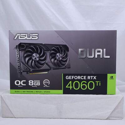 【通販センター】中古  ASUS DUAL-RTX4060TI-O8G-EVO (RTX4060Ti 8G) 175545 