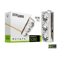 ZOTAC  ZT-B50800Q-10P (ZOTAC GAMING GeForce RTX 5080 SOLID OC White Edition 16GB) 