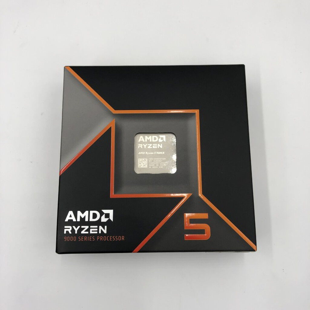 【中古】AMD Ryzen 5 9600X CPU 楽天市場】【中古】AMD Ryzen 5 9600X (3.9GHz/TC:5.4GHz) bulk