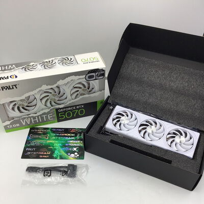 【白山FM松任店】中古  Palit NE75070U19K9-GB2050W (RTX5070 12GB WHITE OC) 188946 