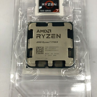 【徳島住吉店】中古  AMD Ryzen 7 7700X (AM5/4.5GHz/40M/C8/T16/105W 152463 