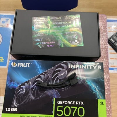 【宮崎恒久店】中古  Palit NE75070019K9-GB2050S (RTX5070 Infinity 3) 5160000705 