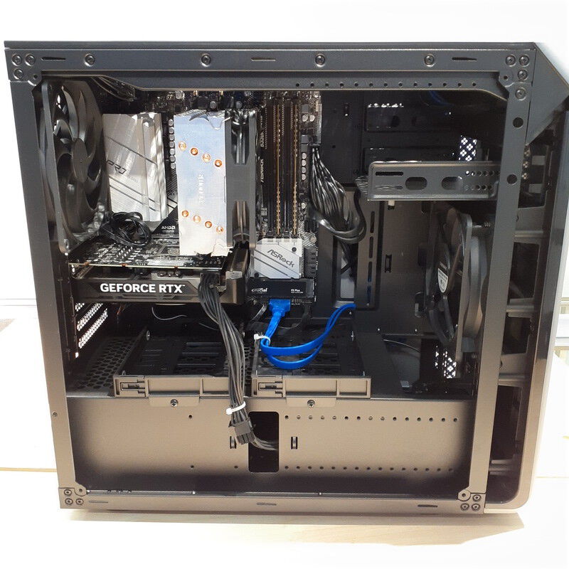 中古 GALLERIA RM7R-R46T(Ryzen 7 5700X/32GB/SSD500GB+1TB/RTX4060Ti