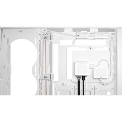 Corsair  iCUE LINK 5000T LX RGB White CC-9011299-WW  (E-ATX ガラス ホワイト) 