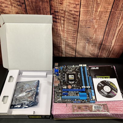 【富士青葉店】中古  ASUS B75M-PLUS (B75 1155 mATX DDR3) 126974 
