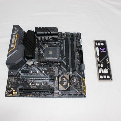 【通販センター】中古  ASUS TUF B450M-PLUS GAMING (B450 AM4 mATX DDR4) 137897 