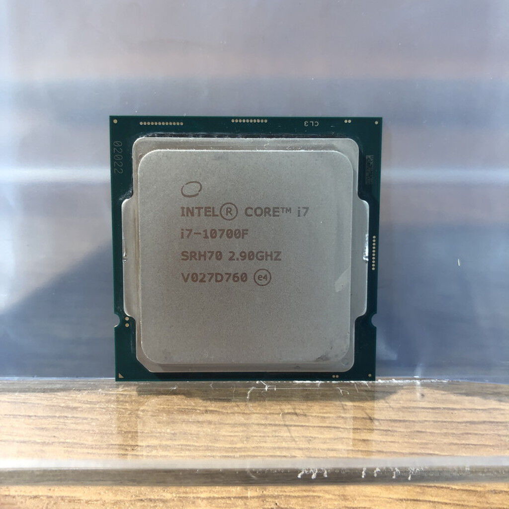 中古 Intel Core i7 10700F Intel Core i7 10700F 2.9GHz 8-Core 16T PROCESSOR LGA1200 CPU 65W