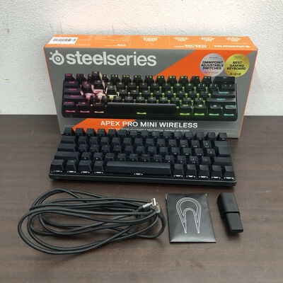 【福山ココローズ店】中古  SteelSeries Apex Pro Mini Wireless JP (64829J) 158784 