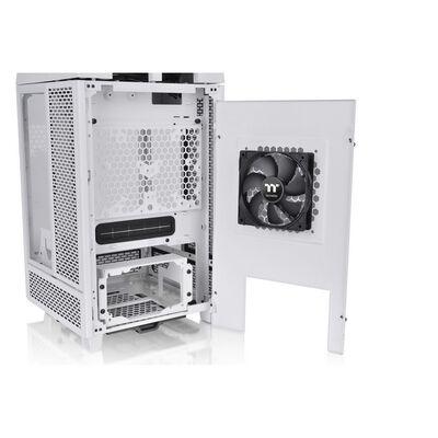 Thermaltake  The Tower 100 Snow Edition CA-1R3-00S6WN-00 (Mini-ITX ガラス ホワイト) 
