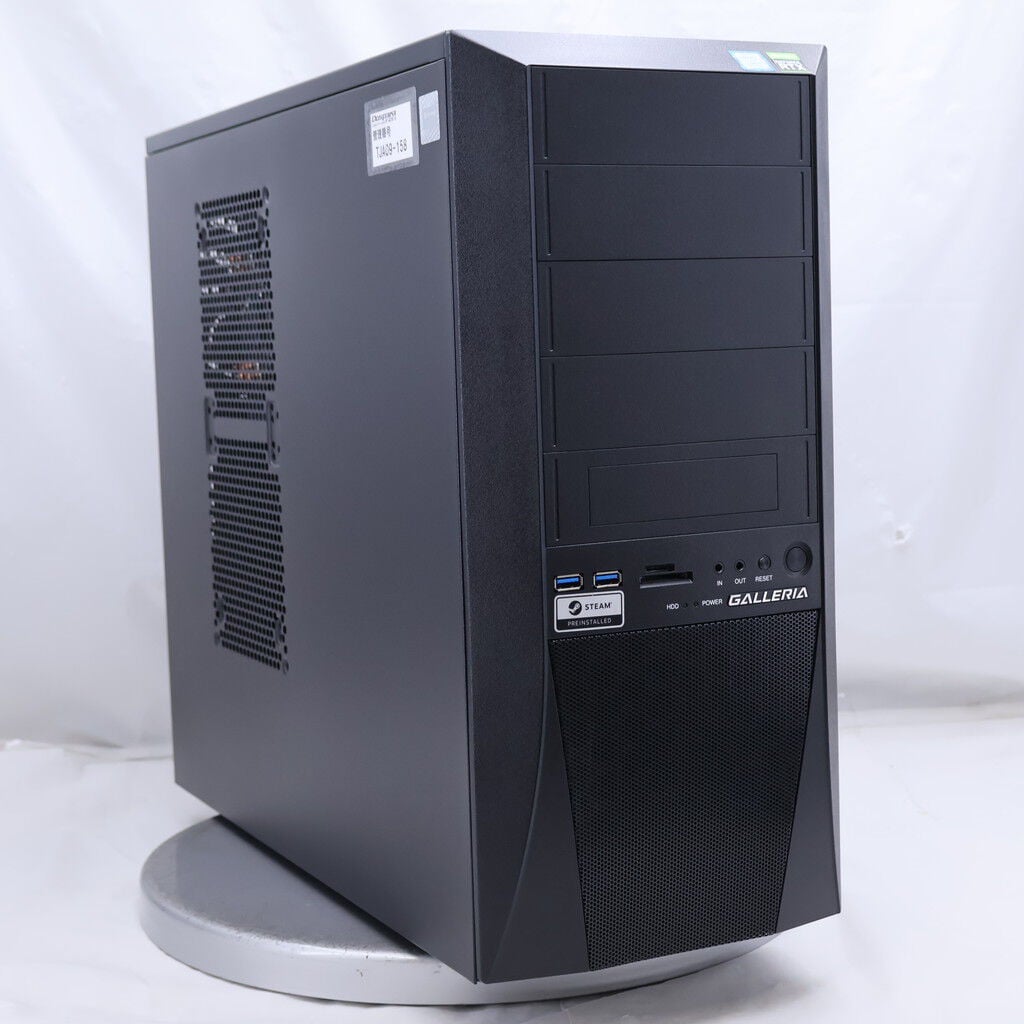 中古 THIRDWAVE GALLERIA KT(Intel Core i7 9700/16GB DDR4 (PC4