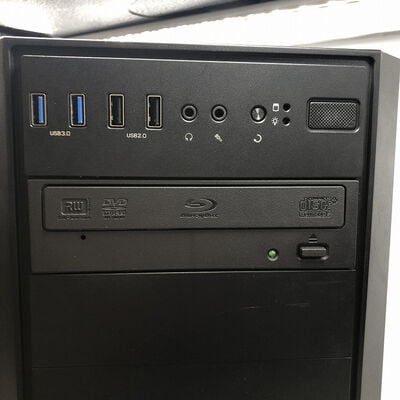 【宇都宮鶴田店】中古  自作パソコン(i5 10400/16GB/SSD500GB/GT710/W11H) 5280001431 