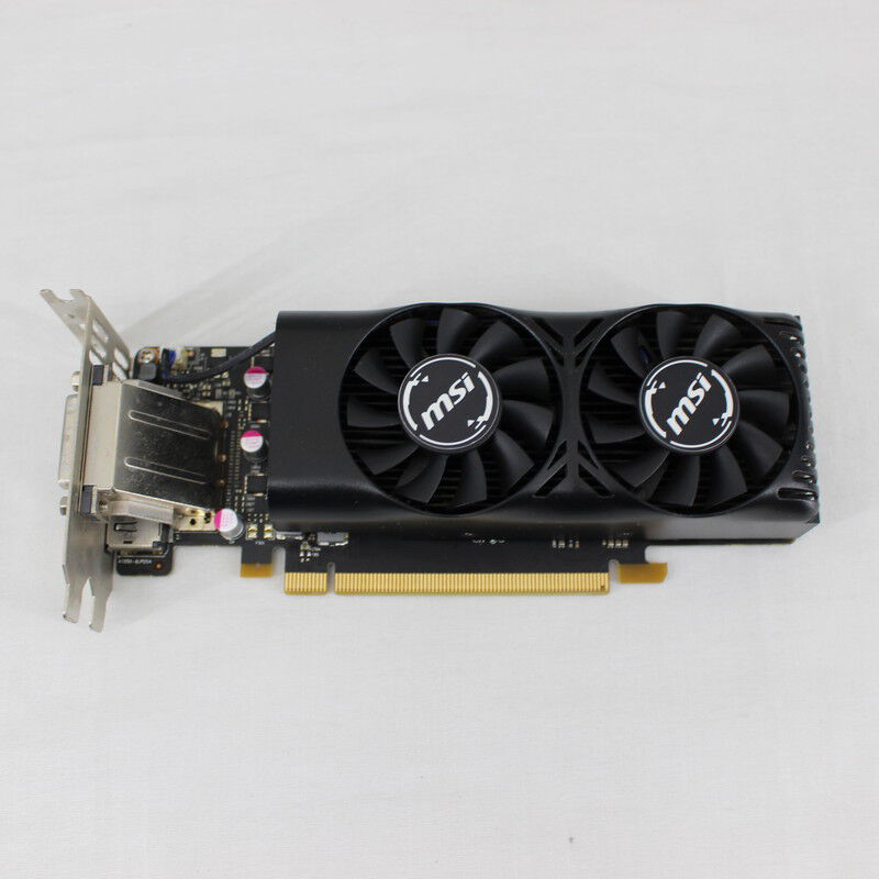 【美品】 MSI Geforce GTX1050Ti LP 4GB MSI GeForce GTX 1050 Ti 4GT LP 4GB Low Profile Video