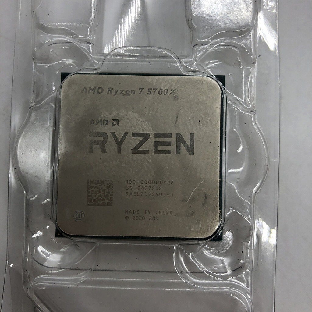 中古 AMD Ryzen 7 5700X (AM4/3.4GHz/36M/C8/T16/65W) 150182 （380809