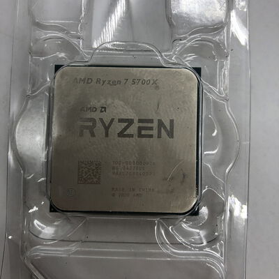 【宇都宮鶴田店】中古  AMD Ryzen 7 5700X (AM4/3.4GHz/36M/C8/T16/65W) 150182 