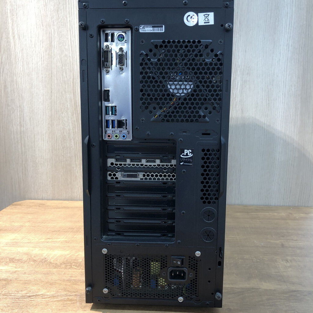 中古 THIRDWAVE GALLERIA XT(i7 8700/16GB/SSD500GB/HDD1TB/GTX1060