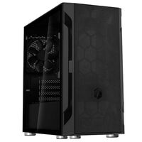 SilverStone  FARA H1M SST-FAH1MB-G (MicroATX ガラスパネル ブラック) 