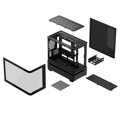 ASUS  PRIME AP202 TG BLACK (MicroATX ガラス ブラック) 