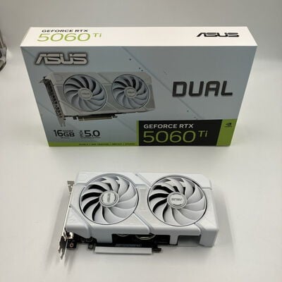 【なんば店】中古  ASUS DUAL-RTX5060TI-16G-WHITE (RTX5060Ti 16GB) 188949 