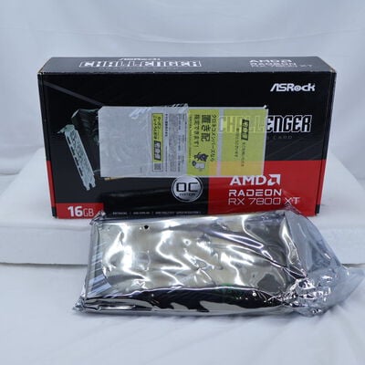 【通販センター】中古  ASRock RX7800XT CL 16GO(RX7800XT Challenger OC) 3470003259 