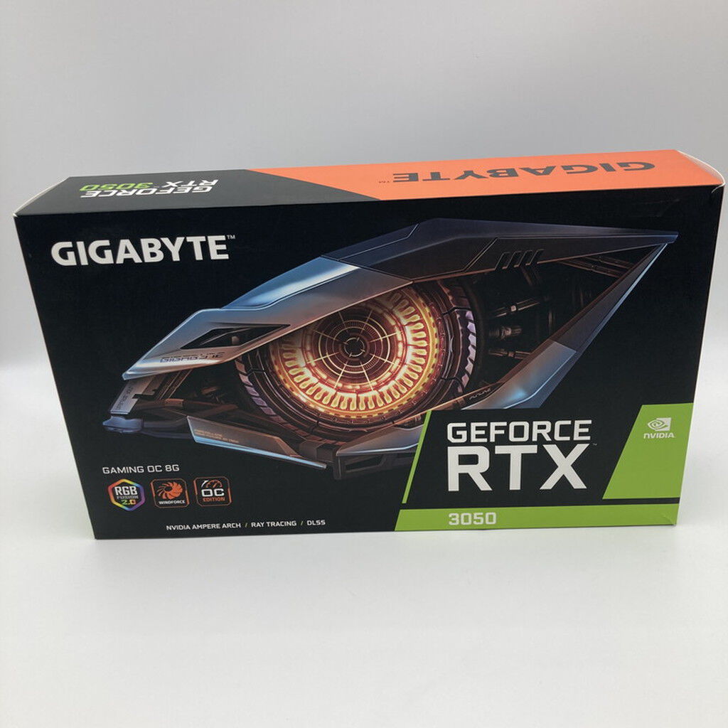 中古 GIGABYTE GV-N3050GAMING OC-8GD (RTX3050 8G PCI-E) 148967