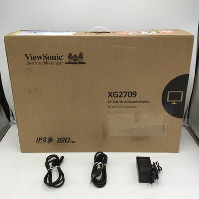 【白山FM松任店】中古  Viewsonic XG2709 (27"W 2H1DP 1ms IPS 180Hz) 4950001905 
