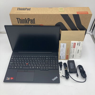 【白山FM松任店】中古  Lenovo ThinkPad E16 Gen 2 AMD (AMD Ryzen5 7535U 2.9GHz/16GB/SSD256GB/-/オンボード/16/1920x1200/Wi-Fi/WEBCAM/W11P64) 176149 